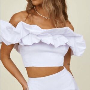 NWT Seven Wonders Savannah Crop Top Size 8